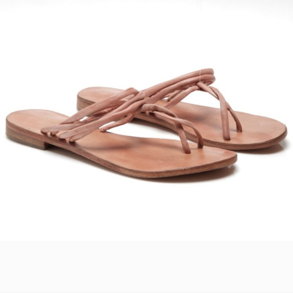 FREE PEOPLE Kayla Soft Strappy Sandals / Sweetheart Sunrise
